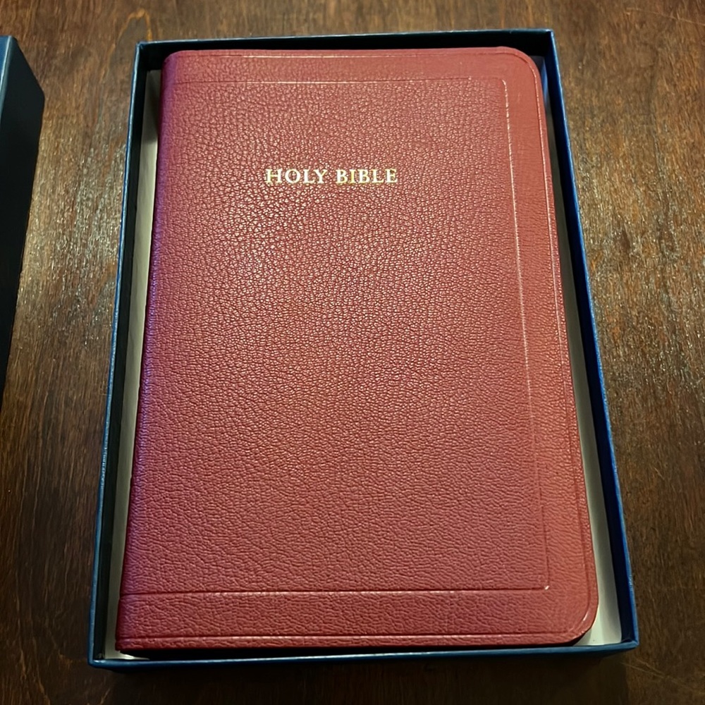 Allan 7C Red Brevier Clarendon KJV